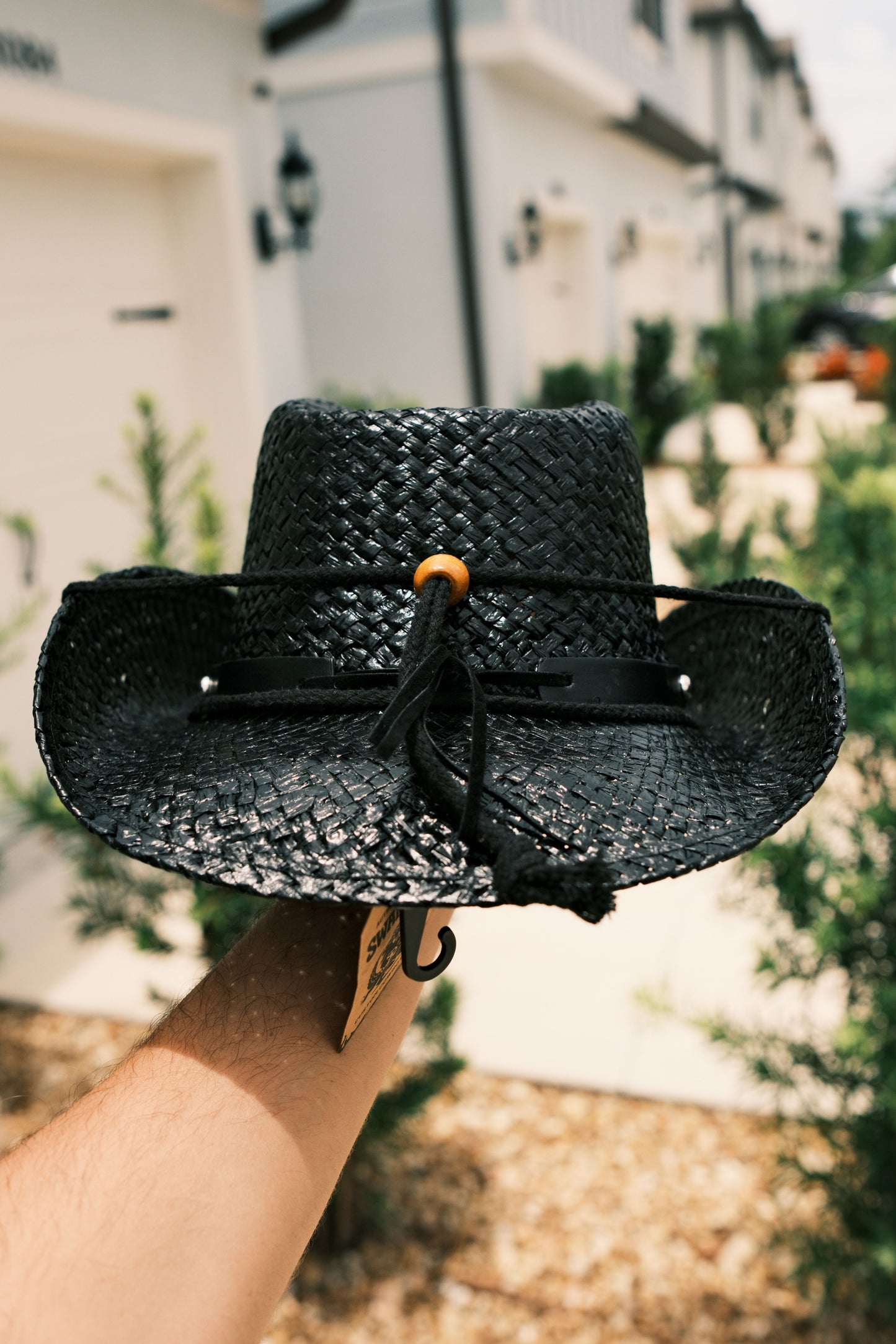 BIKER HAT WITH PINK FLAME PATCH