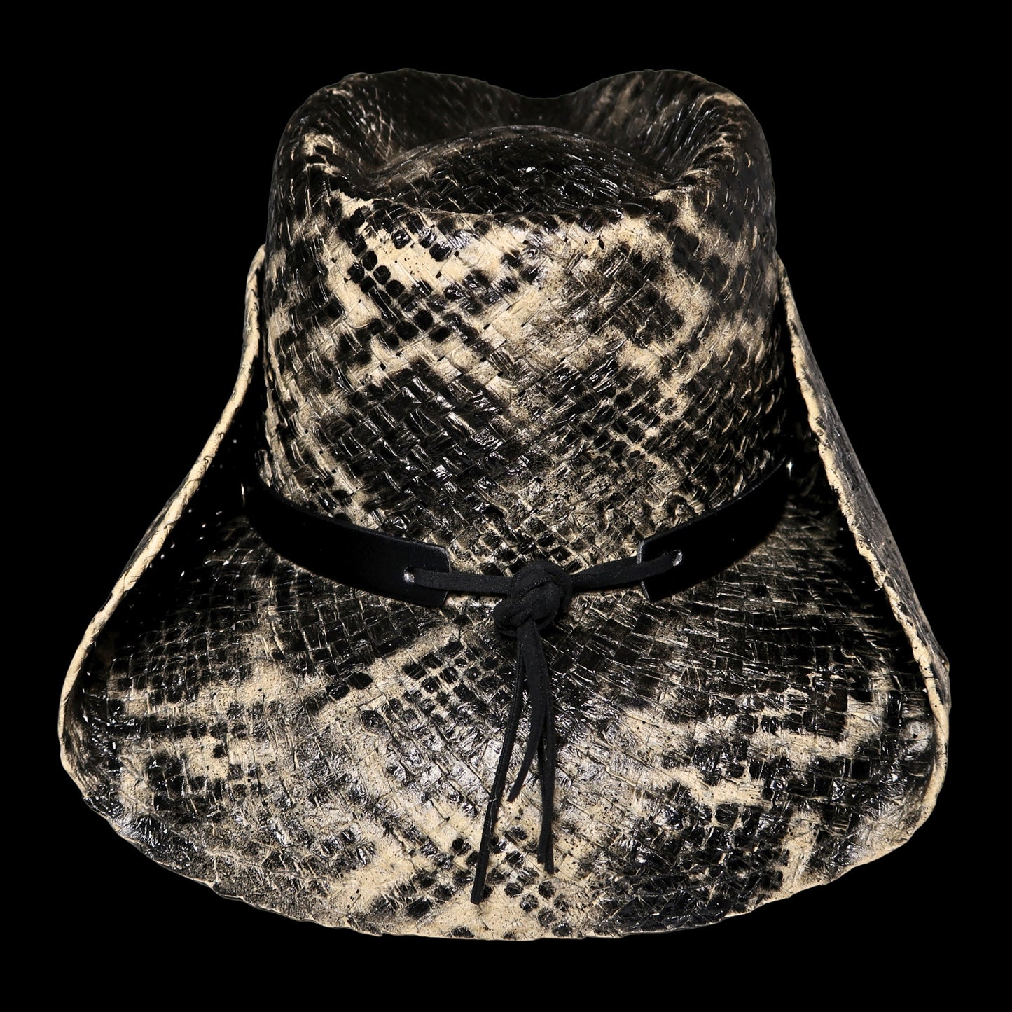 TAN SNAKESKIN COWBOY HAT - SWAMP HATZ