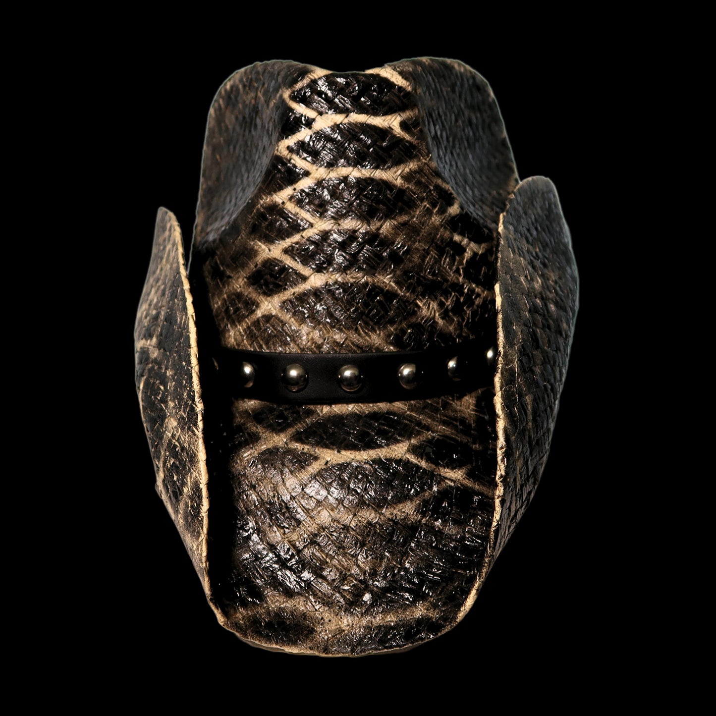 ALLIGATOR SKIN COWBOY HAT - SWAMP HATZ