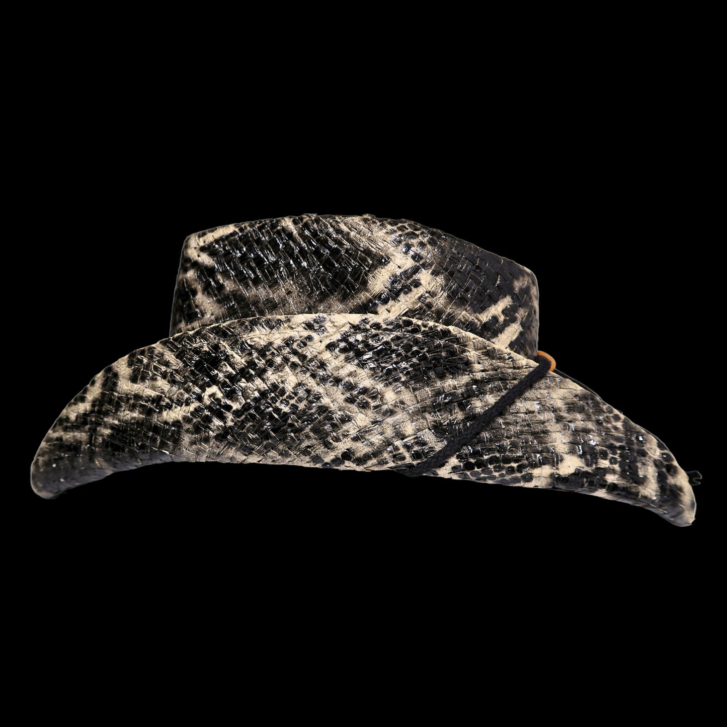 TAN SNAKESKIN COWBOY HAT - SWAMP HATZ