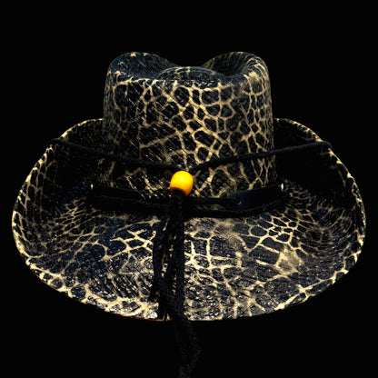 CROCODILE SKIN COWBOW HAT - SWAMP HATZ