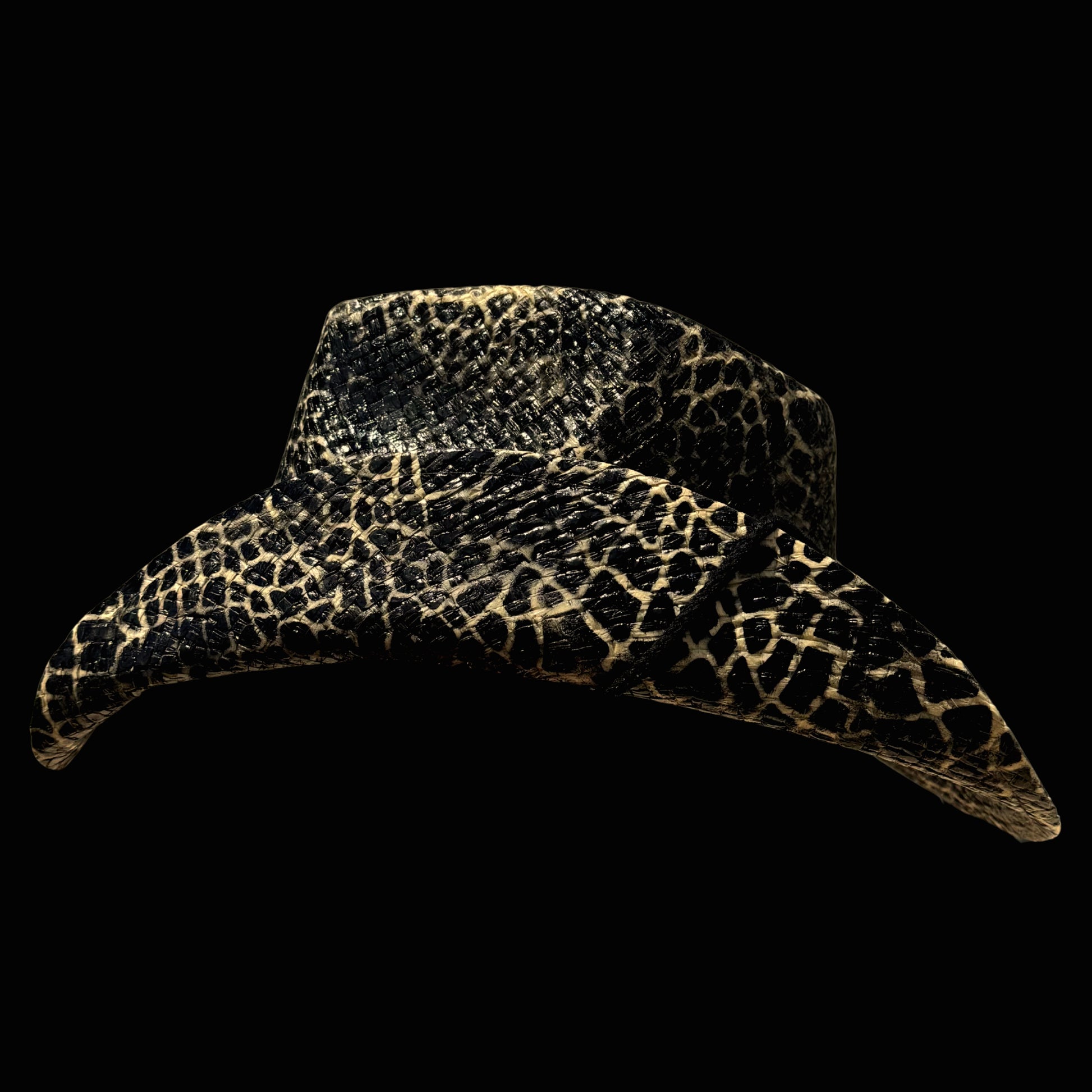 CROCODILE SKIN COWBOW HAT - SWAMP HATZ