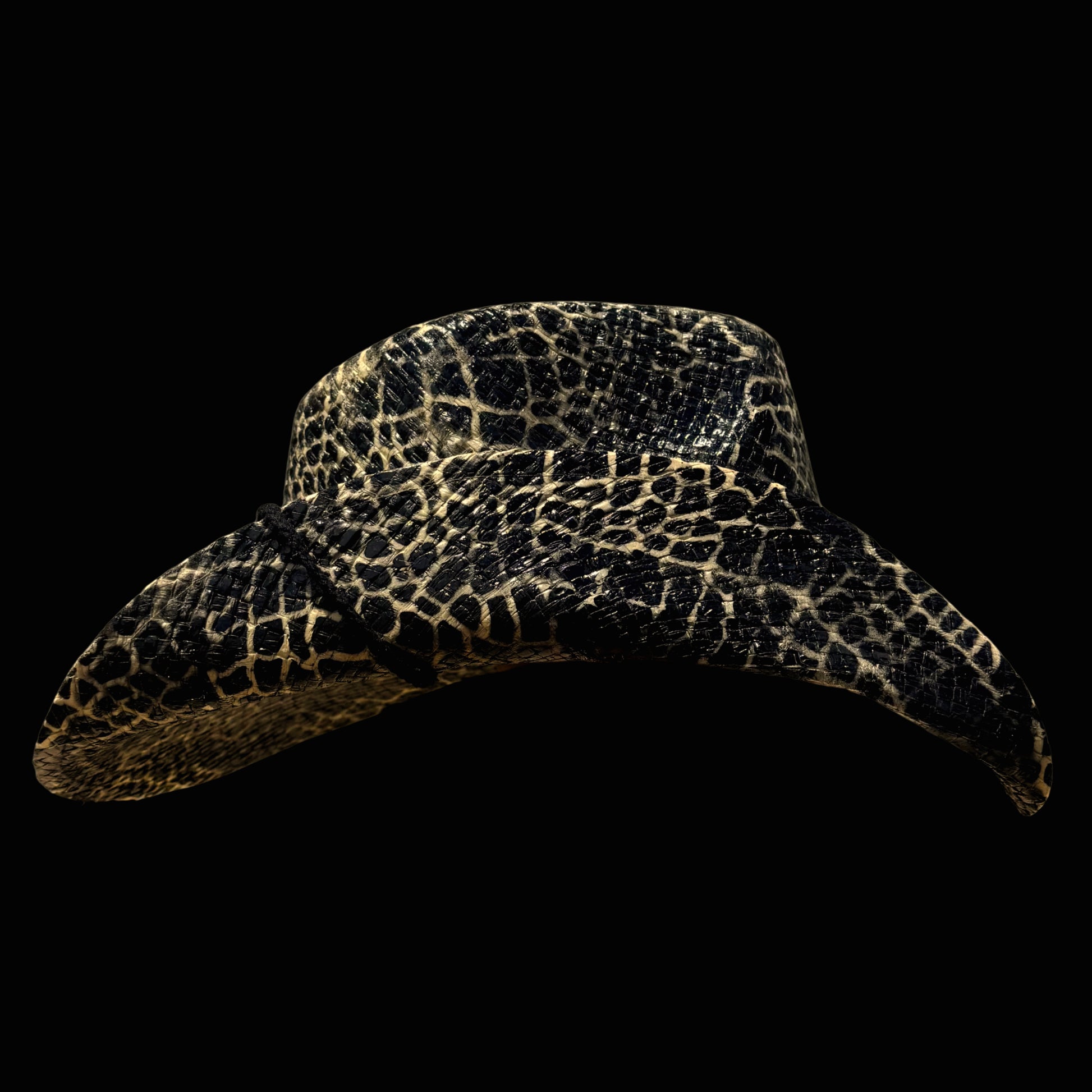 CROCODILE SKIN COWBOW HAT - SWAMP HATZ