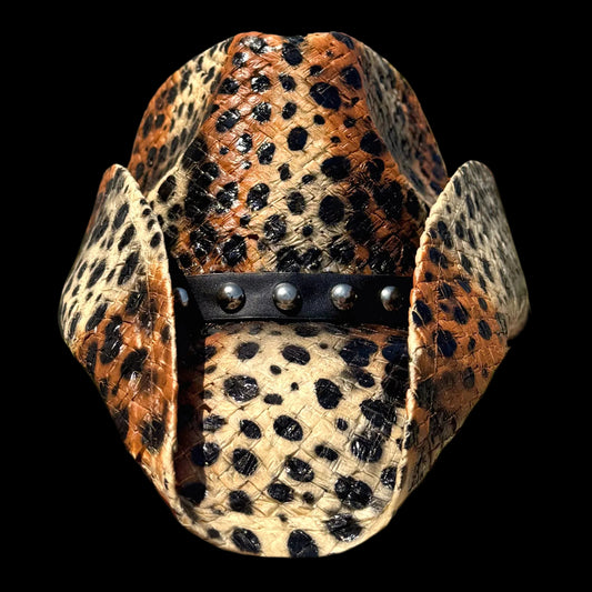 CHEETAH PRINT COWBOY HAT - SWAMP HATZ
