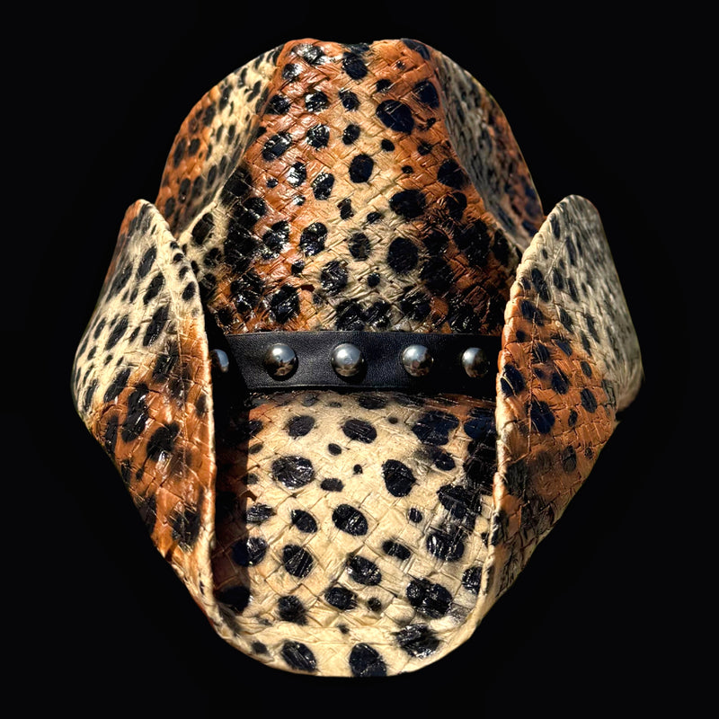 CHEETAH PRINT COWBOY HAT
