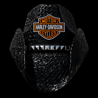 PREVENTA JUNIO 2026 GORRA MOTERA CON PARCHE NARANJA