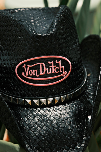 VON DUTCH PATCH COWBOY HAT