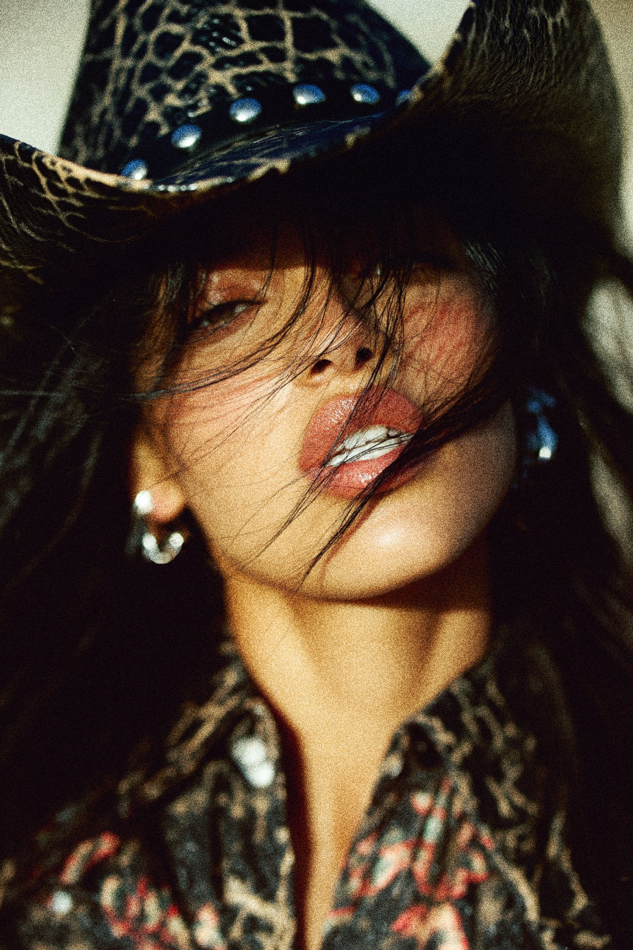 CROCODILE SKIN COWBOW HAT - SWAMP HATZ