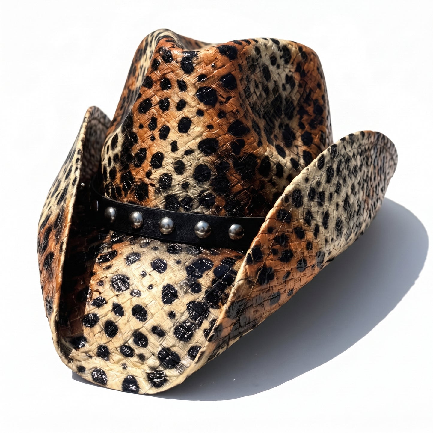 PRE-ORDER (LATE SEPTEMBER) CHEETAH PRINT COWBOY HAT