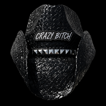 PREVENTA JUNIO 2026 HIELO NEGRO CON PARCHE CRAZY BITCH