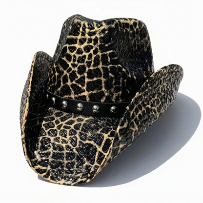 CROCODILE SKIN COWBOW HAT