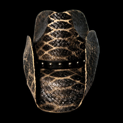 ALLIGATOR SKIN COWBOY HAT - SWAMP HATZ