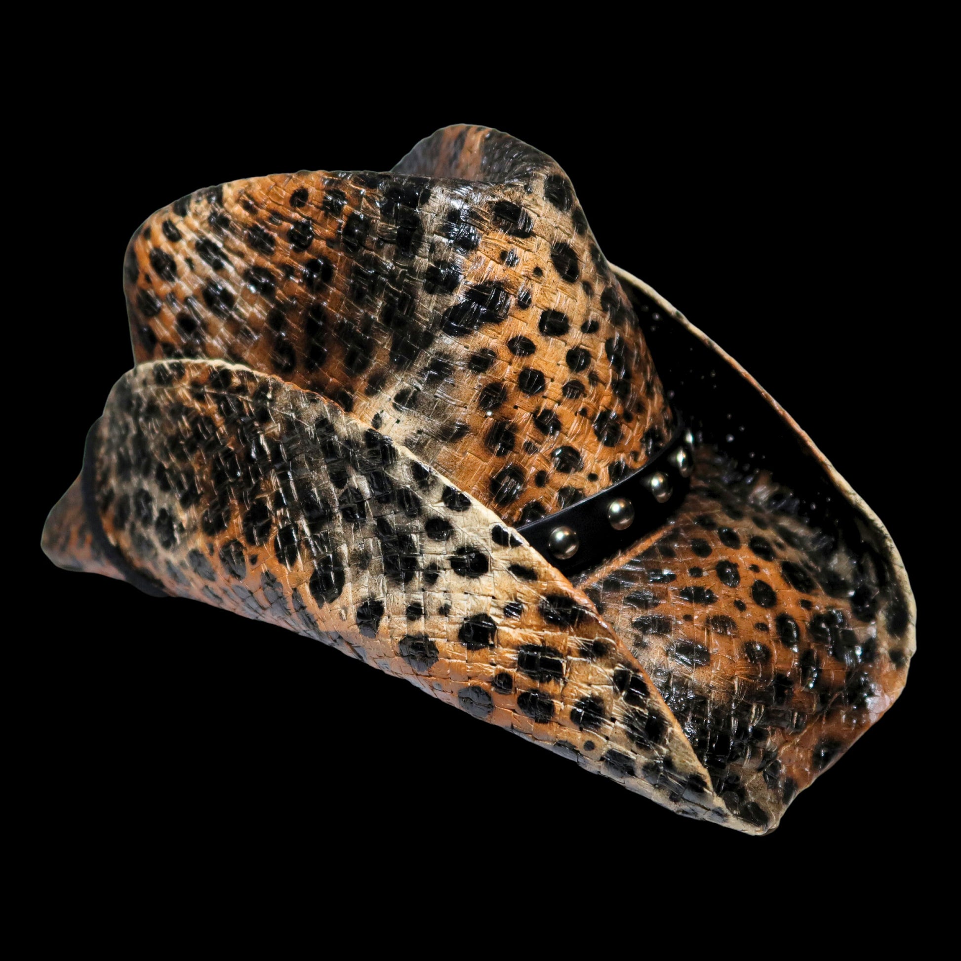 CHEETAH PRINT COWBOY HAT - SWAMP HATZ