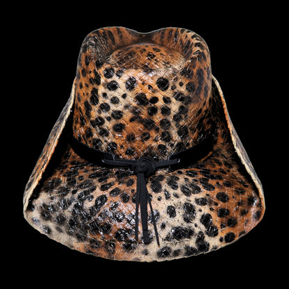 CHEETAH PRINT COWBOY HAT - SWAMP HATZ