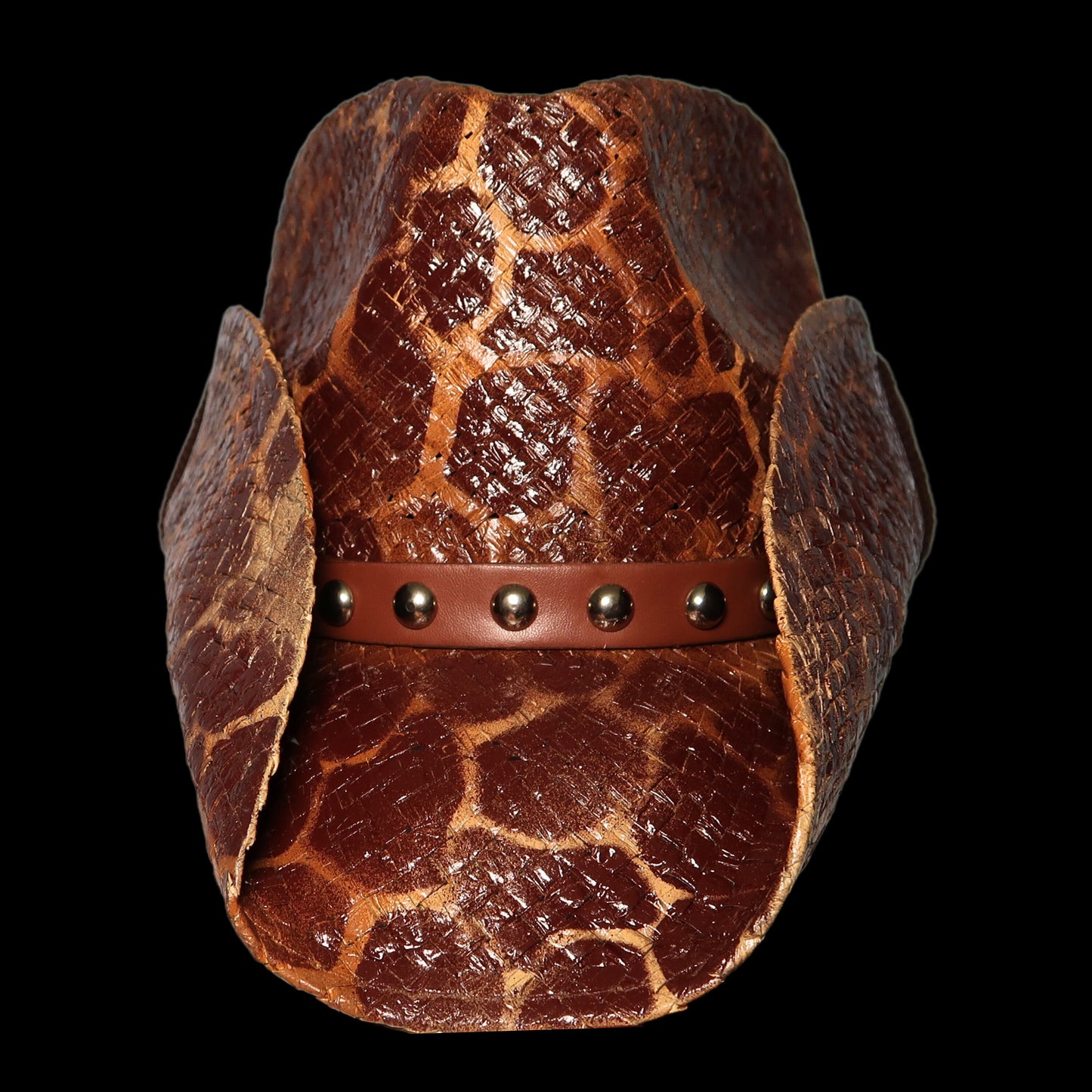 GIRAFFE PRINT COWBOY HAT - SWAMP HATZ