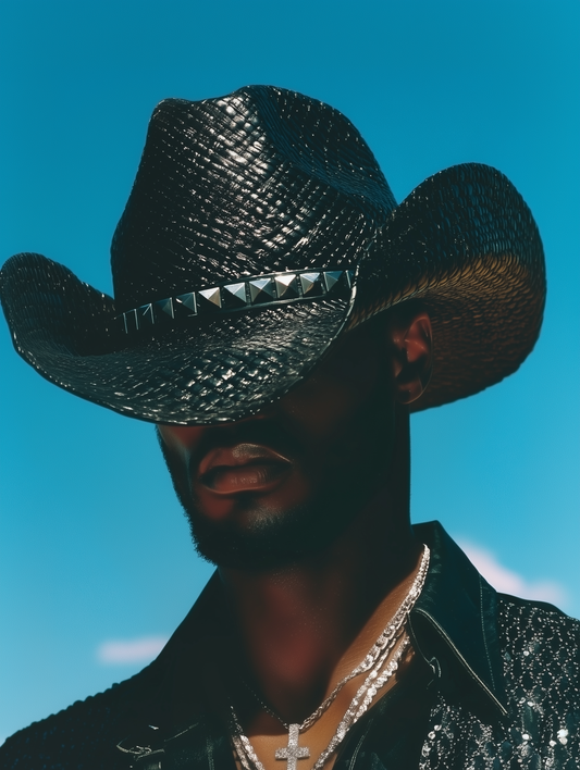 BLACK ICE COWBOY HAT - SWAMP HATZ