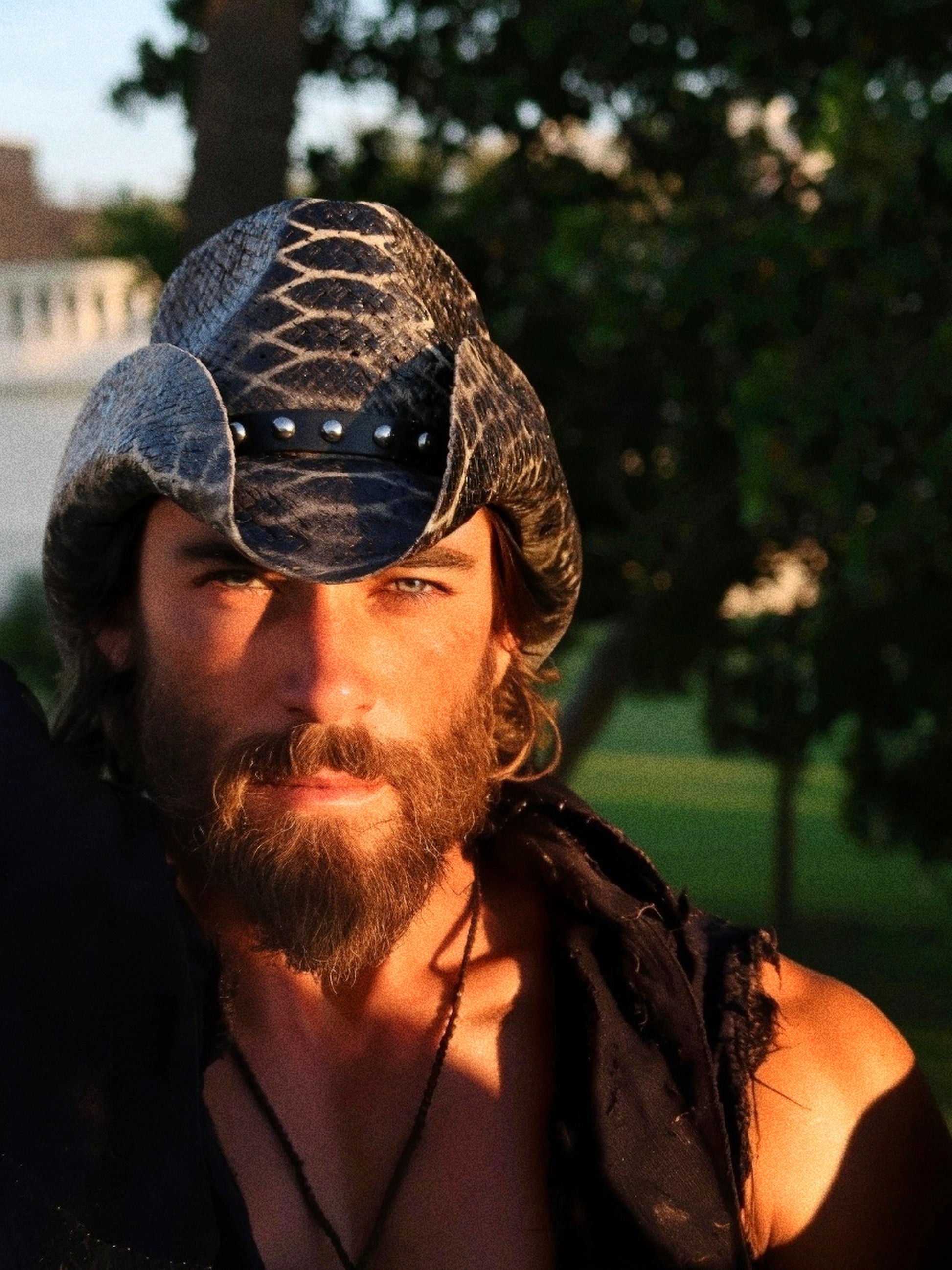 ALLIGATOR SKIN COWBOY HAT - SWAMP HATZ
